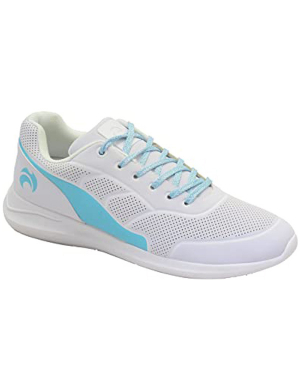 Henselite Impact HL74 Sport Ladies Bowls Shoes - White/Turquoise