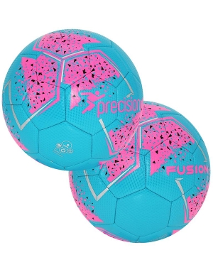 Precision Fusion Midi Training Football - Blue/Pink