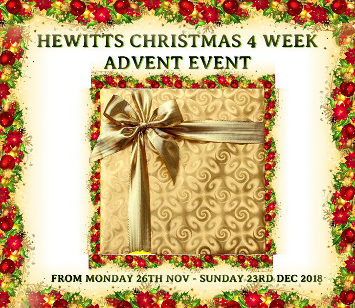 HEWITTS CHRISTMAS ADVENT EVENT