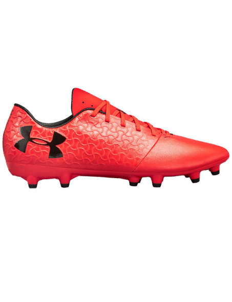 under armour football boots red