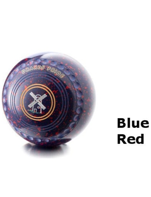 Drakes Pride Gripped Bowls XP - Blue/Red