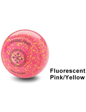 Drakes Pride Gripped Bowls PRO-50 - Fluorescent Pink/Yellow