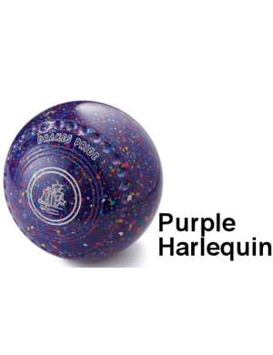 Drakes Pride Gripped Bowls XP - Purple Harlequin