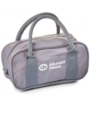 Drakes Pride 2 Bowl Nylon Zipped Bag - Grey