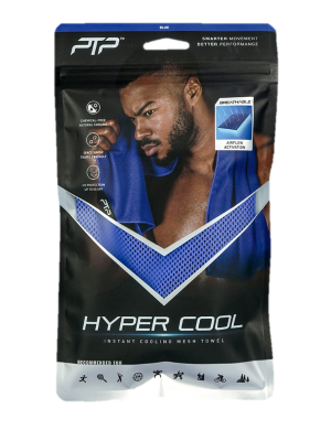 PTP Mesh Hyper Cool Towel - Blue