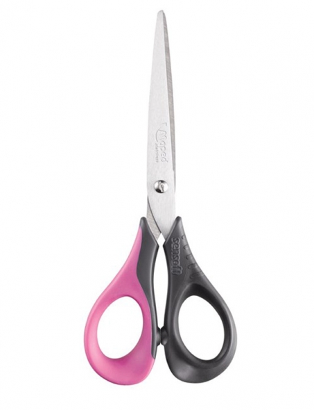 pink left handed scissors