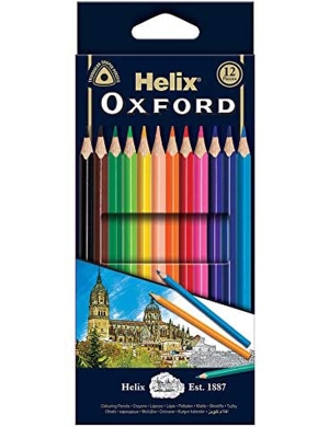 Oxford Colouring Pencils 12pk
