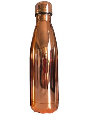 Therma Bottle 500ml Mirrored - Rose Gold