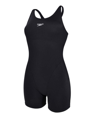Speedo Girls Endurance Swim Legsuit - Black