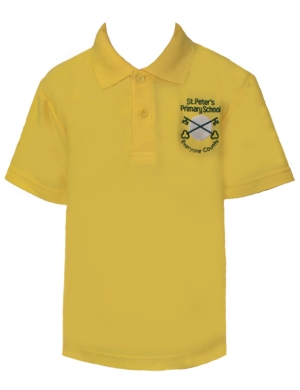 St. Peter's Primary Polo Shirt - Gold